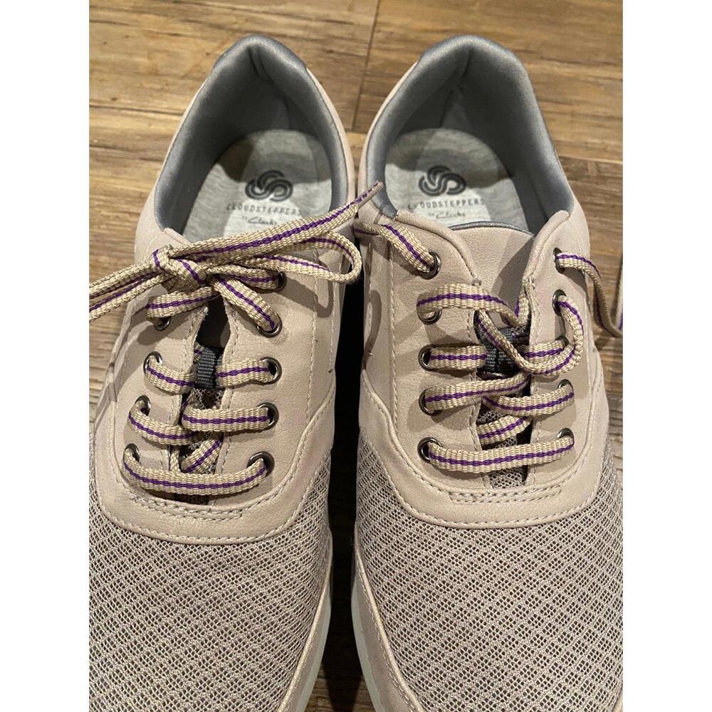 Clarks Cloudsteppers Light Purple/Grey Sneakers S… - image 7